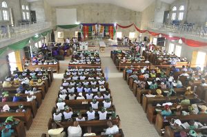 Church service for burial ceremony