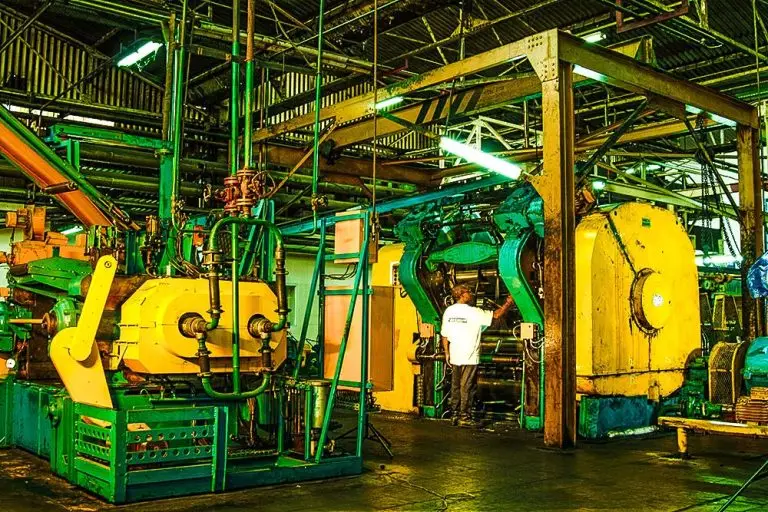 Factory photography of Hyprid lighting