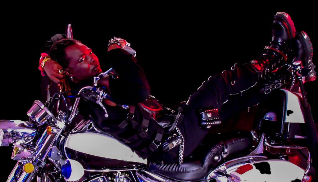 Celebrity portrait of Charly Boy Oputa photographed in Lagos Nigeria